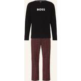 Hugo Boss Pyjamasar HUGO BOSS Herr Easy Long Pyjamas_set, Bright Red627