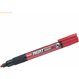 Pentel MMP20-BO Permanent märkpenna 2,0 mm rund spets lackmarkör, 1 st, röd
