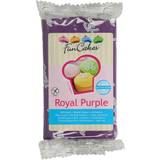 Bakdekorationer Funcakes Lila/Royal Purple Sockerpasta