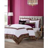 Bruna Sängöverkast Juicy Couture Regent Leopard Bedding Set Bedspread Brown