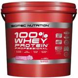 Scitec Nutrition Vitaminer & Kosttillskott Scitec Nutrition 100% Whey Protein Professional Strawberry 5000g