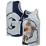 Mitchell & Ness T-shirts Mitchell & Ness Sublimated Player Tank Georgetown University Allen Iverson