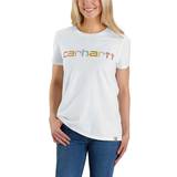 Carhartt Dam T-shirts Carhartt Women's Multi Logo T-shirt - White