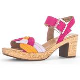 Gabor Tofflor & Sandaler Gabor 24.763 Multicolor Kombi Women's Shoes Pink US Women's 10.5