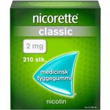 Nikotintuggummin Receptfria läkemedel Nicorette 2mg 210 st Tuggummi