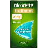 Nicorette fruktmint Nicorette Fruitmint 2mg 30 st Tuggummi