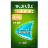 Magnesiumoxid Receptfria läkemedel Nicorette Fruitmint 4mg 30 st Tuggummi