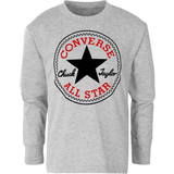 Converse Överdelar Converse Younger Chuck Patch Long Sleeve T-shirt - Grey