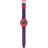 Barn - Multifärgad Armbandsur Marvel Spiderman Tin Box (500947)