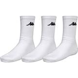 Kappa Parkasar Kläder Kappa Tennis Trisper Socks 3pk White/Black 27-30