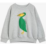 12-18M Överdelar Barnkläder Mini Rodini Pelican Sweatshirt Grey Melange 104/110 104/110