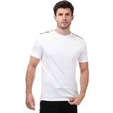 Moschino Kläder Moschino Men's Mens Tape T-Shirt White