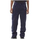 Click Arbetsbyxor Click Beeswift Heavyweight Drivers Trousers Navy Blue PCT9N40