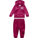 Juicy couture barn Juicy Couture Infant Girls Velour Glitter Tracksuit - Fuchsia