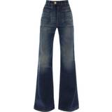 Balmain Skinnjackor Kläder Balmain Jeans Woman colour Denim