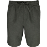 Knowledge Cotton Apparel Herr Shorts Knowledge Cotton Apparel Loose Linen Shorts - Olive