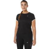 Asics Dam T-shirts Asics Women's Icon Short Sleeve Top, XS, Performance Black