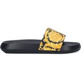 Versace Tofflor & Sandaler Versace Black & Gold Barocco Slides 5B000-Black Gold IT