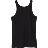 H&M Dam T-shirts & Linnen H&M Ribbed Vest Top - Black