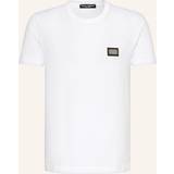 Dolce & Gabbana Badshorts Kläder Dolce & Gabbana Cotton T-shirt with branded tag