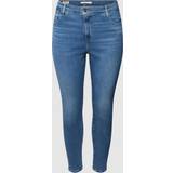 52 Jeans Levi's 720 High Rise Super Skinny Jeans Plus Size Blue