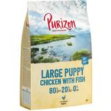 Fiskar & Reptiler - Hundfoder Husdjur Purizon Large Puppy Chicken & Fish Grain Free