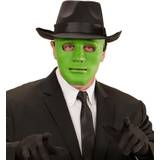 Grön Maskerad Heltäckande masker Widmann Karneval Gesichtsmaske grün