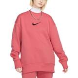 Nike Sportswear Womens Phoenix Fleece Midi Swoosh Crew