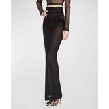 Dolce & Gabbana Kläder Dolce & Gabbana KIM floor-length skirt black