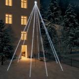 Julgransbelysning utomhus led vidaXL inomhus/utomhus 1300 LEDs kallvit Julgransbelysning