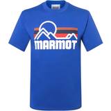 Marmot Herr T-shirts & Linnen Marmot Men's Coastal Tee Short Sleeve, XL, Trail Blue