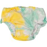 Geggamoja Badblöjor Geggamoja Baby's UV Swim Diaper - Tie Dye Yellow
