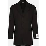 Dolce & Gabbana Dam - Skinnjackor Ytterkläder Dolce & Gabbana Stretch cotton gabardine jacket