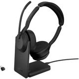 Jabra Evolve 75 SE UC Stereo - Headset - With Charging Stand