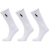 Polo Ralph Lauren Herr Strumpor Polo Ralph Lauren Crew Sports Socks Men's - White