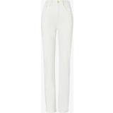 Tory Burch Byxor & Shorts Tory Burch Mid-rise straight jeans white