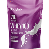 Bodylab Vassleproteiner Proteinpulver Bodylab Whey 100 Neutral 1kg