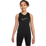 S Linnen Barnkläder Nike Girl's Dri-FIT Training Tank - Black