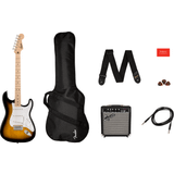 Squier By Fender Musikinstrument Squier By Fender Sonic Stratocaster Pack 2-Color Sunburst