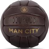 Guld Fotbollar Manchester City Retro Leather Football