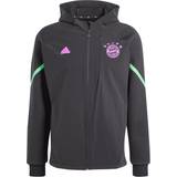 Bundesliga Jackor & Tröjor adidas FC Bayern Designed For Gameday Full-Zip Hoodie Black Shock Purple