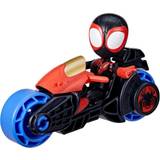 Superhjältar Leksaksfordon Hasbro Marvel Spidey Amazing Friends Miles Morales Vehicle motorcycle