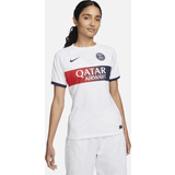 Eget tryck T-shirts Nike Paris Saint Germain 2023/24 Bortatröja Dam, White