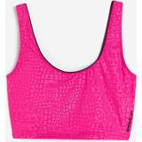 Speedo Dam Bikiniöverdelar Speedo – Rosa, metallisk bikiniöverdel med prägling-Pink