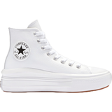 Converse Läderimitation Sneakers Converse Chuck Taylor All Star Move Platform HIgh Top W - White/Black