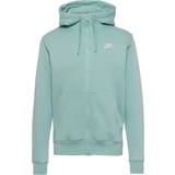 Nike Men's Sportswear Club Fleece Full-Zip Hoodie - Green