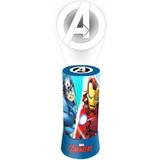 Marvel Avengers LED Cylinder Projector Lamp Red Night Light