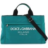 Dolce & Gabbana Duffelväskor & Sportväskor Dolce & Gabbana Nylon holdall with rubberized logo