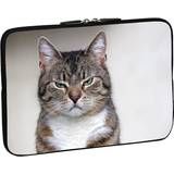 Datorväskor PEDEA Design skyddsskal notebook väska upp till 43 cm 43,9 cm katt