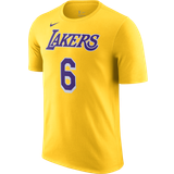 Nike NBA T-shirts Nike NBA-t-shirt Los Angeles Lakers för män Gul